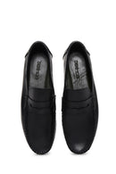 Men's Black Leather Classic Loafer | Derimod Men's Black Leather Classic Loafer | Derimod