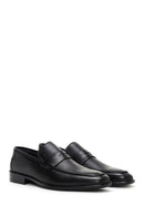 Erkek Siyah Deri Klasik Loafer | Derimod Erkek Siyah Deri Klasik Loafer | Derimod