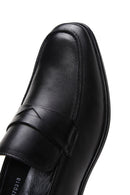 Erkek Siyah Deri Klasik Loafer | Derimod Erkek Siyah Deri Klasik Loafer | Derimod