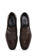 Erkek Kahverengi Deri Klasik Loafer | Derimod Erkek Kahverengi Deri Klasik Loafer | Derimod