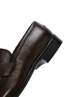 Erkek Kahverengi Deri Klasik Loafer | Derimod Erkek Kahverengi Deri Klasik Loafer | Derimod
