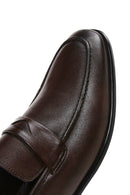 Erkek Kahverengi Deri Klasik Loafer | Derimod Erkek Kahverengi Deri Klasik Loafer | Derimod