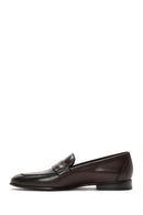 Erkek Kahverengi Deri Klasik Loafer | Derimod Erkek Kahverengi Deri Klasik Loafer | Derimod