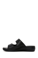 Women's Black Comfort Slippers | Derimod Women's Black Comfort Slippers | Derimod