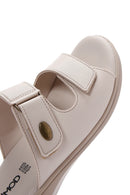 Women's Beige Comfort Slippers | Derimod Women's Beige Comfort Slippers | Derimod