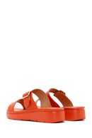 Women's Orange Comfort Slippers | Derimod Women's Orange Comfort Slippers | Derimod