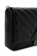 Women's Black Long Chain Strap Crossbody Bag | Derimod Women's Black Long Chain Strap Crossbody Bag | Derimod