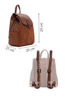 Women's Tan Backpack | Derimod Women's Tan Backpack | Derimod