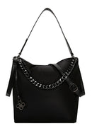 Women's Black Long Strap Crossbody Bag | Derimod Women's Black Long Strap Crossbody Bag | Derimod