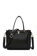 Women's Black Long Strap Shoulder Bag | Derimod Women's Black Long Strap Shoulder Bag | Derimod