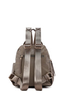 Women's Light Khaki Quilted Backpack | Derimod Women's Light Khaki Quilted Backpack | Derimod