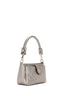 Women's Silver Long Strap Quilted Handbag | Derimod Women's Silver Long Strap Quilted Handbag | Derimod