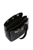 Women's Black Long Strap Shoulder Bag | Derimod Women's Black Long Strap Shoulder Bag | Derimod
