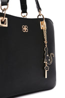 Women's Black Long Strap Shoulder Bag | Derimod Women's Black Long Strap Shoulder Bag | Derimod