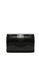 Women's Black Long Strap Quilted Crossbody Bag | Derimod Women's Black Long Strap Quilted Crossbody Bag | Derimod