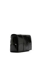 Women's Black Long Strap Quilted Crossbody Bag | Derimod Women's Black Long Strap Quilted Crossbody Bag | Derimod