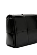 Women's Black Long Strap Quilted Crossbody Bag | Derimod Women's Black Long Strap Quilted Crossbody Bag | Derimod