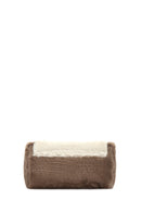 Women's Mink Long Strap Plush Crossbody Bag | Derimod Women's Mink Long Strap Plush Crossbody Bag | Derimod