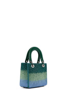 Women's Green Long Chain Strap Stone Handbag | Derimod Women's Green Long Chain Strap Stone Handbag | Derimod