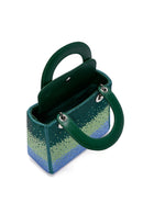 Women's Green Long Chain Strap Stone Handbag | Derimod Women's Green Long Chain Strap Stone Handbag | Derimod