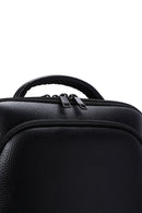 D-Pack Unisex Black Technological Backpack | Derimod D-Pack Unisex Black Technological Backpack | Derimod