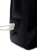 D-Pack Unisex Black Technological Backpack | Derimod D-Pack Unisex Black Technological Backpack | Derimod