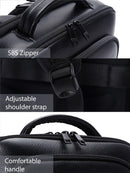 D-Pack Unisex Black Technological Backpack | Derimod D-Pack Unisex Black Technological Backpack | Derimod