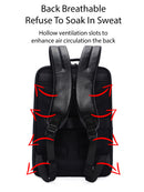 D-Pack Unisex Black Technological Backpack | Derimod D-Pack Unisex Black Technological Backpack | Derimod