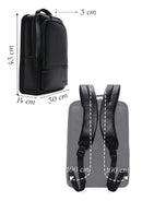 D-Pack Unisex Black Technological Backpack | Derimod D-Pack Unisex Black Technological Backpack | Derimod