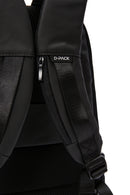 D-Pack Unisex Black Technological Backpack | Derimod D-Pack Unisex Black Technological Backpack | Derimod