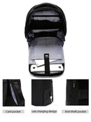 D-Pack Unisex Black Technological Backpack | Derimod D-Pack Unisex Black Technological Backpack | Derimod