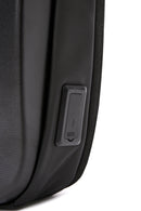 D-Pack Men's Black Technological Hardcase Long Strap Shoulder Bag | Derimod D-Pack Men's Black Technological Hardcase Long Strap Shoulder Bag | Derimod