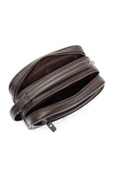 Men's Brown Leather Handbag | Derimod Men's Brown Leather Handbag | Derimod