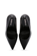 Kadın Siyah Platform İnce Topuklu Ayakkabı | Derimod Kadın Siyah Platform İnce Topuklu Ayakkabı | Derimod