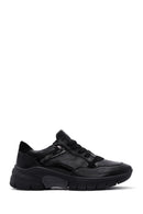 Kadın Siyah Deri Sneaker | Derimod Kadın Siyah Deri Sneaker | Derimod