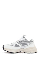 Women's White Thick Soled Sneaker | Derimod Women's White Thick Soled Sneaker | Derimod