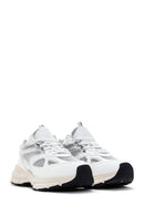 Women's White Thick Soled Sneaker | Derimod Women's White Thick Soled Sneaker | Derimod