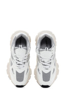 Women's White Thick Soled Sneaker | Derimod Women's White Thick Soled Sneaker | Derimod