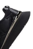 Women's Black Thick Soled Sneaker | Derimod Women's Black Thick Soled Sneaker | Derimod