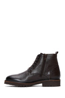 Men's Brown Leather Classic Boots | Derimod Men's Brown Leather Classic Boots | Derimod