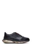 Erkek Siyah Deri Sneaker | Derimod Erkek Siyah Deri Sneaker | Derimod
