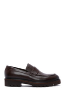 Men's Brown Leather Casual Loafer | Derimod Men's Brown Leather Casual Loafer | Derimod