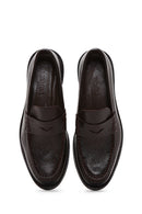 Erkek Kahverengi Deri Klasik Loafer | Derimod Erkek Kahverengi Deri Klasik Loafer | Derimod