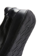Erkek Siyah Deri Kalın Tabanlı Sneaker | Derimod Erkek Siyah Deri Kalın Tabanlı Sneaker | Derimod