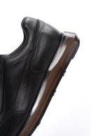 Men's Black Nubuck Leather Sneaker | Derimod Men's Black Nubuck Leather Sneaker | Derimod