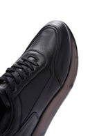 Men's Black Nubuck Leather Sneaker | Derimod Men's Black Nubuck Leather Sneaker | Derimod