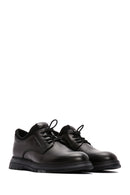 Men's Black Leather Sock Casual Shoes | Derimod Men's Black Leather Sock Casual Shoes | Derimod