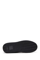 Erkek Lacivert Deri Kalın Tabanlı Sneaker | Derimod Erkek Lacivert Deri Kalın Tabanlı Sneaker | Derimod