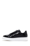 Erkek Siyah Deri Sneaker | Derimod Erkek Siyah Deri Sneaker | Derimod