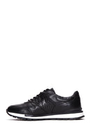 Men's Black Leather Sneaker | Derimod Men's Black Leather Sneaker | Derimod
